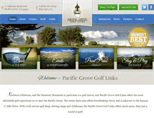 Tablet Screenshot of playpacificgrove.com